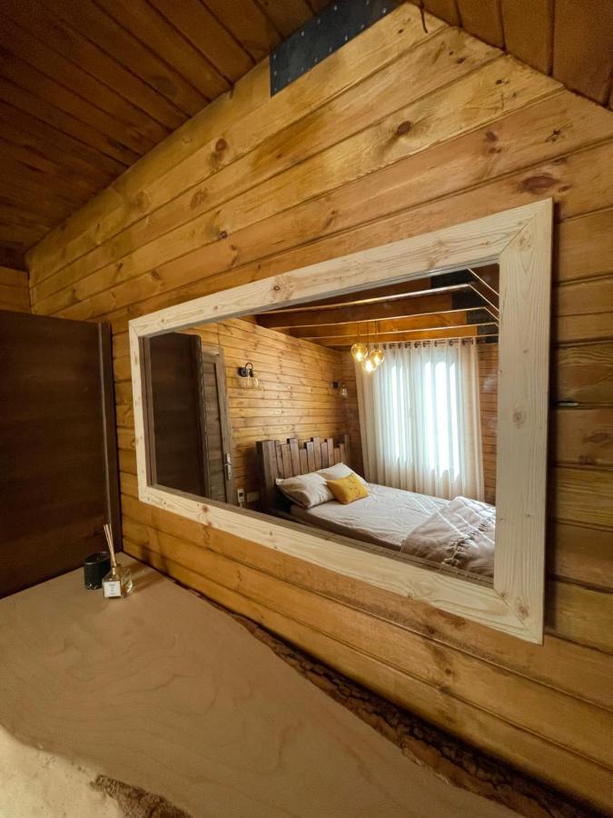 Panurlawoodenhouse Oezel Havuz& Sauna Mavi Экстерьер фото