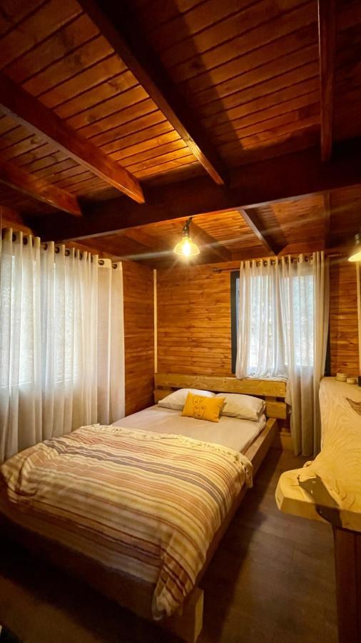 Panurlawoodenhouse Oezel Havuz& Sauna Mavi Экстерьер фото