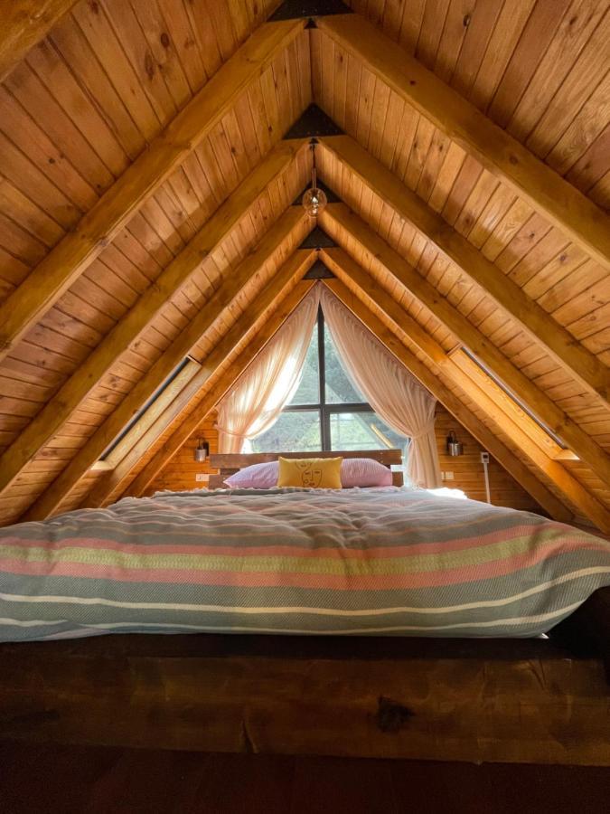 Panurlawoodenhouse Oezel Havuz& Sauna Mavi Экстерьер фото