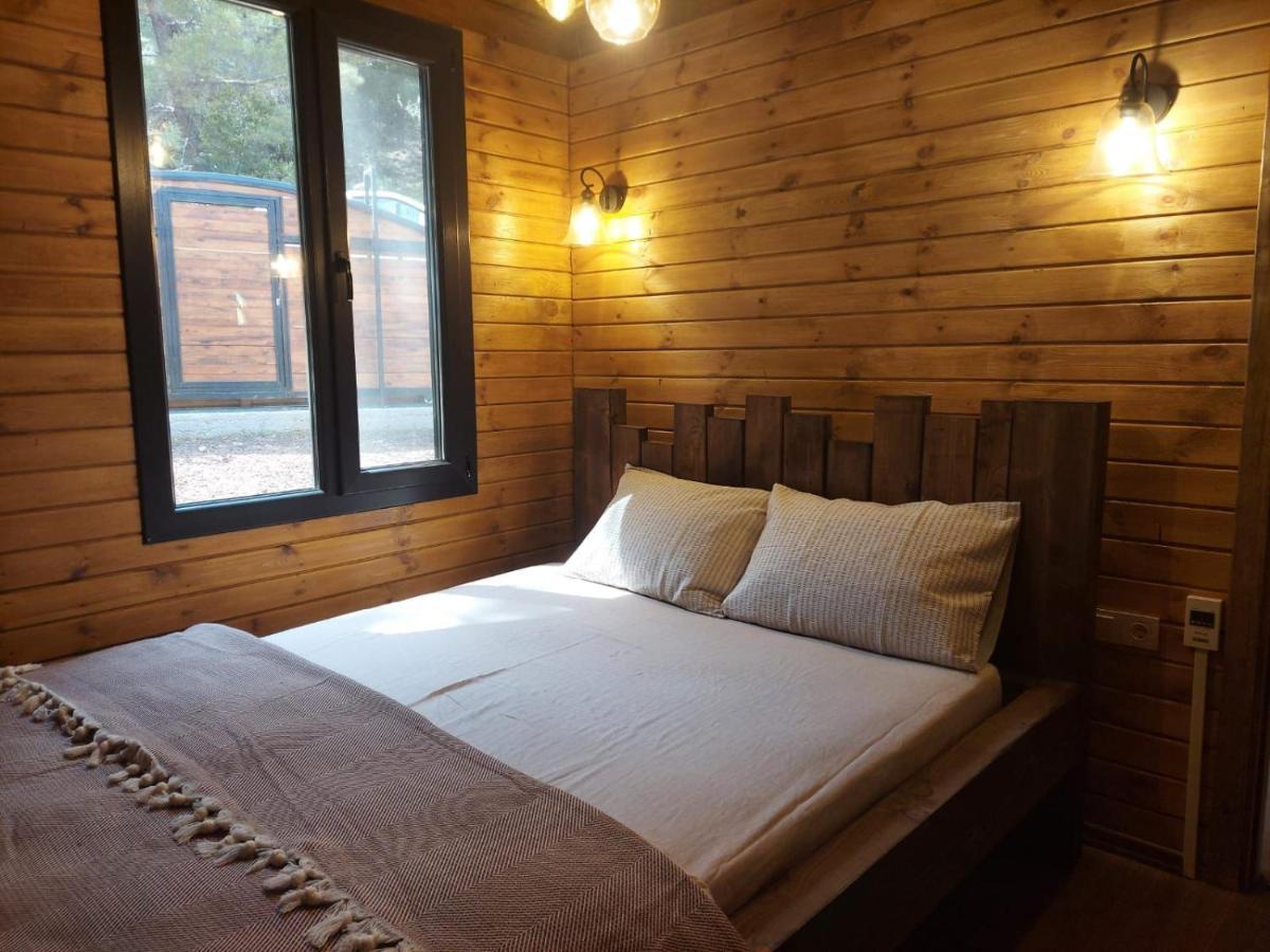 Panurlawoodenhouse Oezel Havuz& Sauna Mavi Экстерьер фото