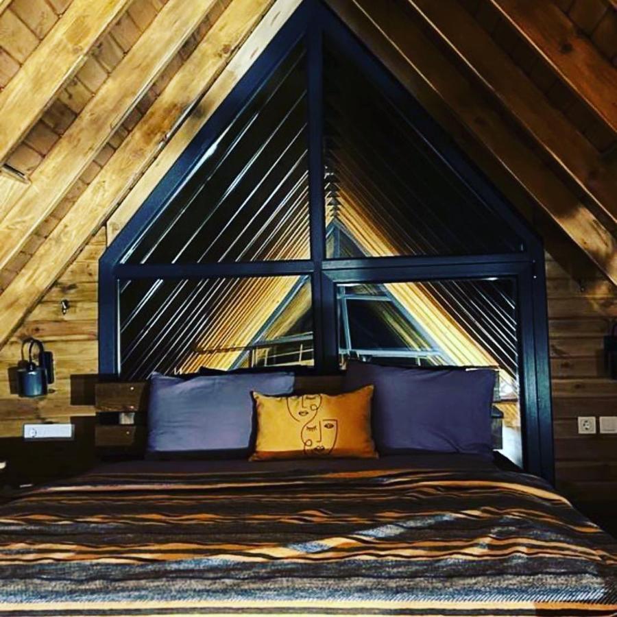 Panurlawoodenhouse Oezel Havuz& Sauna Mavi Экстерьер фото