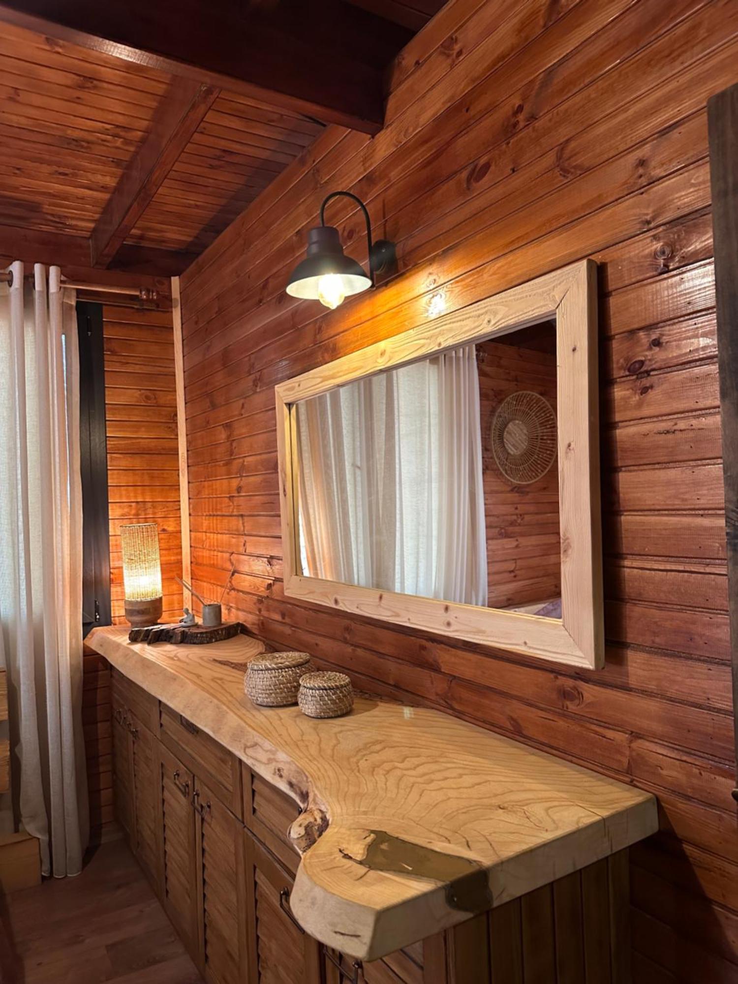 Panurlawoodenhouse Oezel Havuz& Sauna Mavi Экстерьер фото