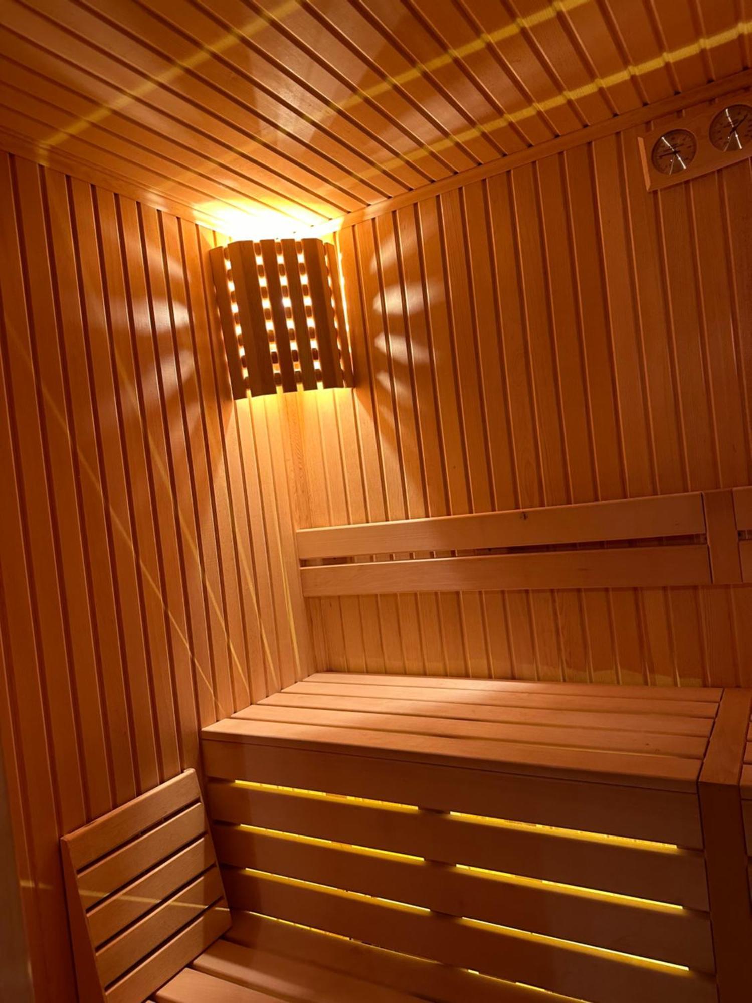 Panurlawoodenhouse Oezel Havuz& Sauna Mavi Экстерьер фото