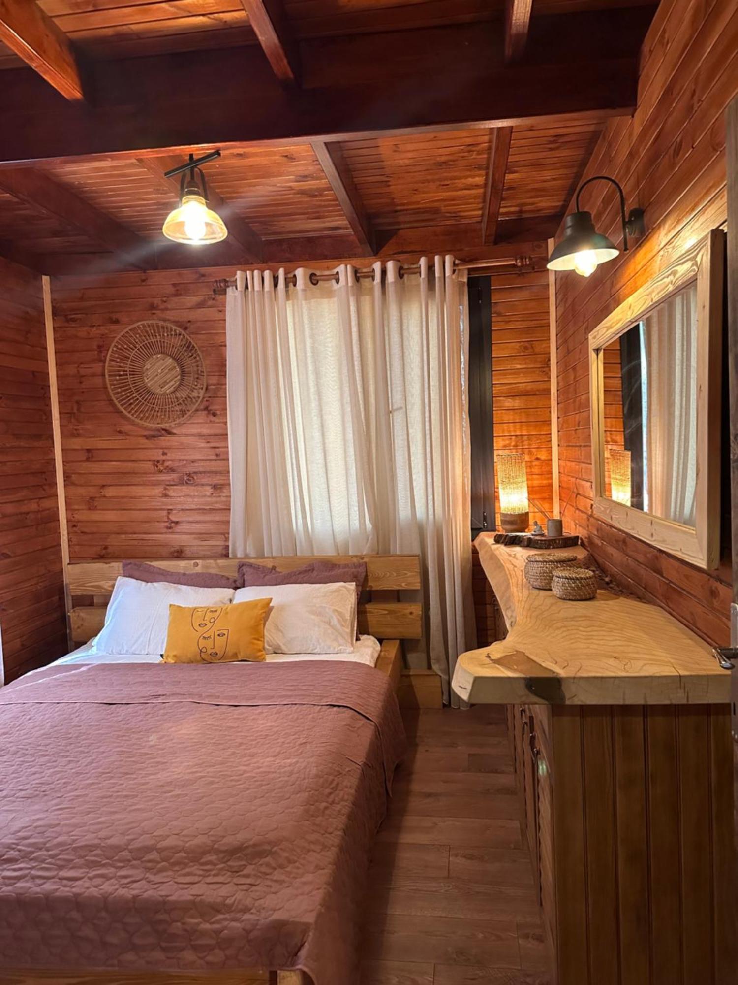 Panurlawoodenhouse Oezel Havuz& Sauna Mavi Экстерьер фото