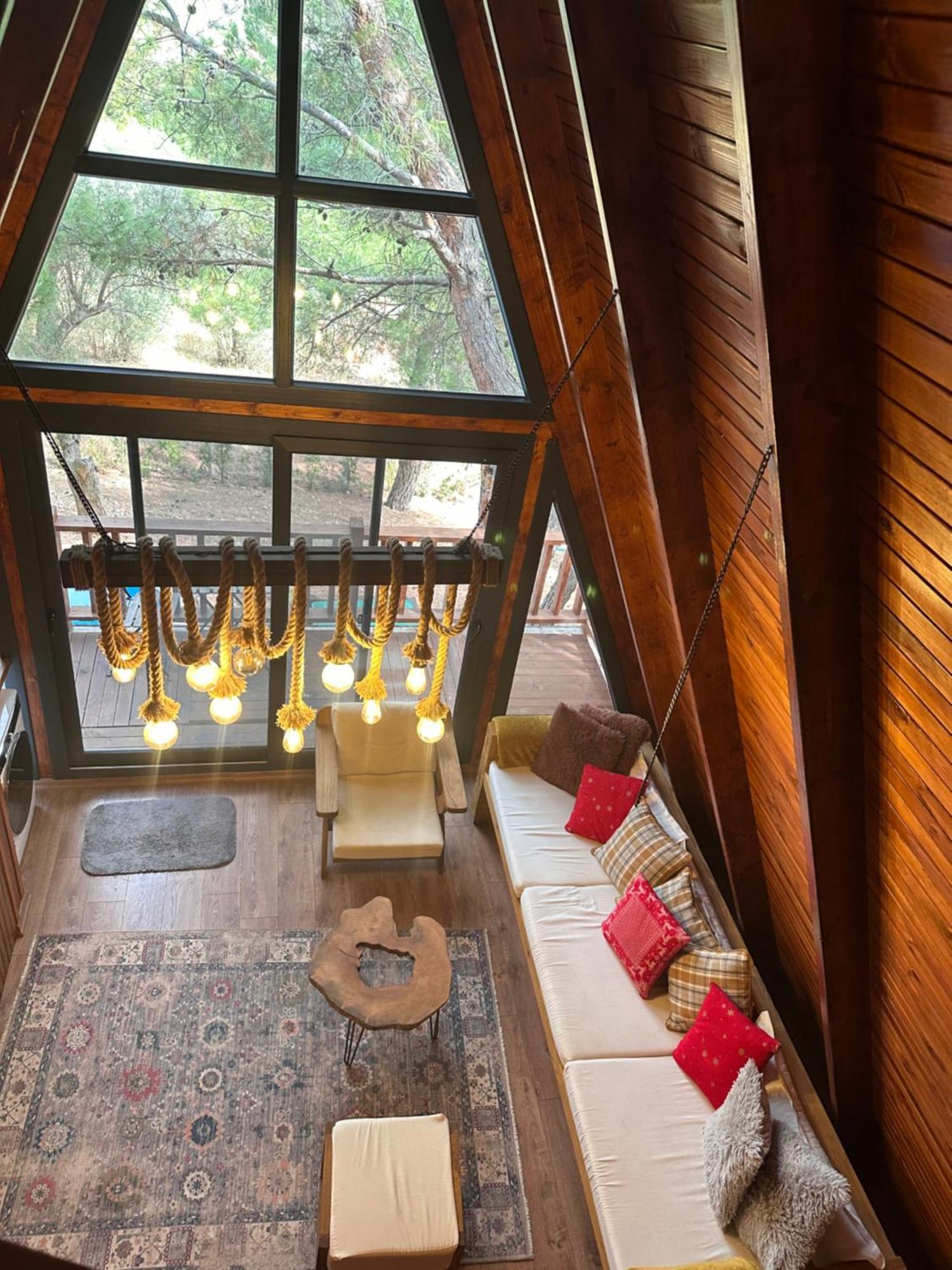 Panurlawoodenhouse Oezel Havuz& Sauna Mavi Экстерьер фото