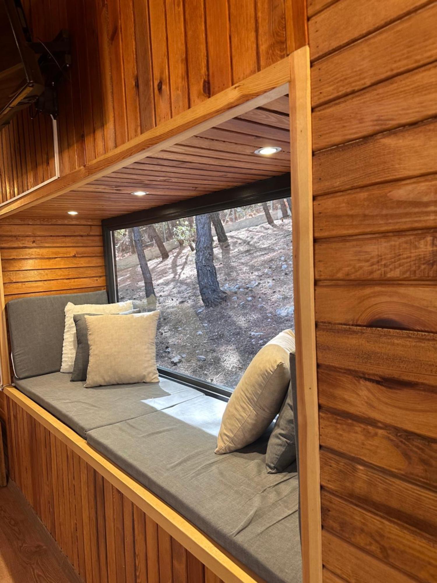 Panurlawoodenhouse Oezel Havuz& Sauna Mavi Экстерьер фото