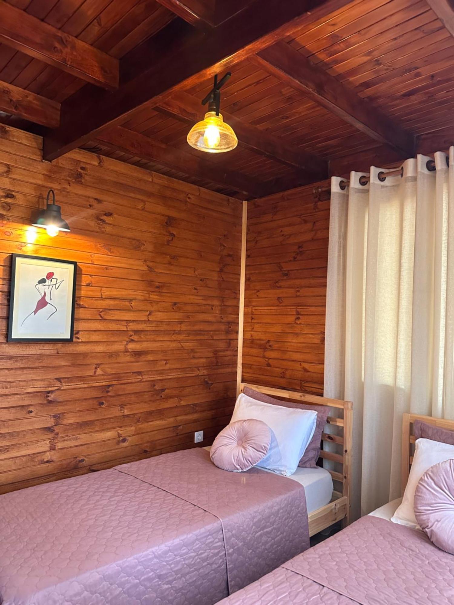 Panurlawoodenhouse Oezel Havuz& Sauna Mavi Экстерьер фото